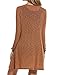 Meaneor Women's Casual Open Front Long Sleeve Knitted Cardigan Sweater
