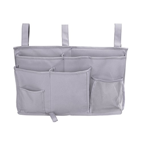 Bed Rails Dorm Rooms Hospital Beds MISSLO Large Bedside Storage Caddy