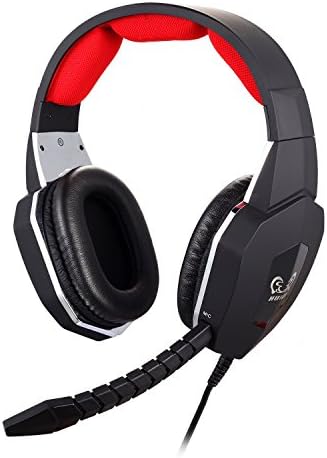 Winkona Premium Noise Cancelling Stereo Wired Gaming Headset/Headphones with Removable Mic For PS4 / PS3 / XBox 360 / Xbox one / PC (Compatible with XBox one via Microsoft Adpator )