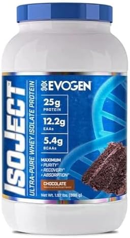 The Gym Keg Evogen Isoject Ultra-Pure whey Isolate Protein 26 servings ...