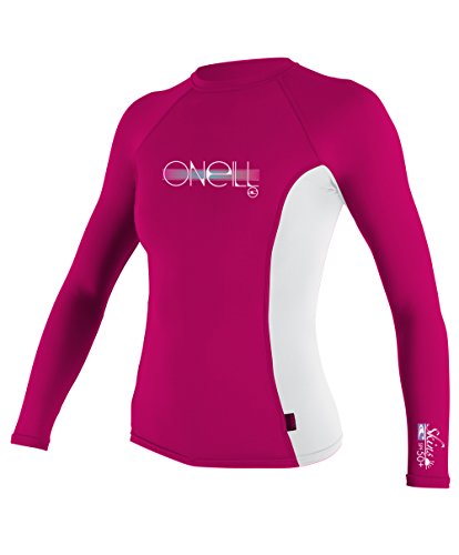 ONeill-UV-Sun-Protection-Girls-Skins-Long-Sleeve-Crew-Rashguard ONeill-UV-Sun-Protection-Girls-Skins-Long-Sleeve-Crew-Rashguard