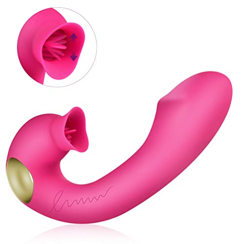 Clitoral Vibrator Silicone Clitoris Stimulator UTIMI Rechargeable Dildo Vibrator G Spot Massager with 10 Modes Adult Sex Toys for Women and Couple