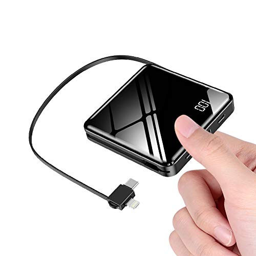 3 in 1 with Built in Cable Portable Charger 20000mAh Cell Phone Battery