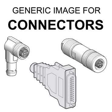 Schneider VW3L5 °C06 N05 Connector for Cable Assembly 1 Socket, 4 Pin/Drahtcrimp