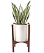 Mid-Century Plant Stand Wood Flower Pot Holder (Wooden Flowers Stand) Home Decor Classical Elegance 10 inch Planter (Planter Not Included)thumb 1