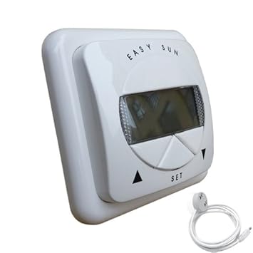 Simu Easy Sun Rolladenuhr Zeitschaltuhr für Rollladen & Jalousie Unterputz UP mit Sonnensensor / Wochen-, Tagesprogramm / pot