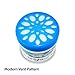 Bright Air 900090 Solid Air Freshener and Odor Eliminator, Cool and Clean Scent, Blue, 14 Ounces