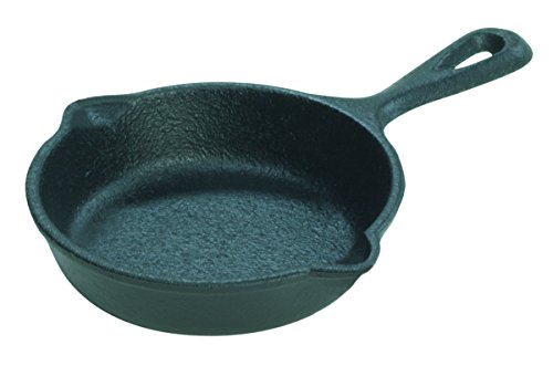 Lodge LMS3 Cast Iron Miniature Skillet, 3.5-inch