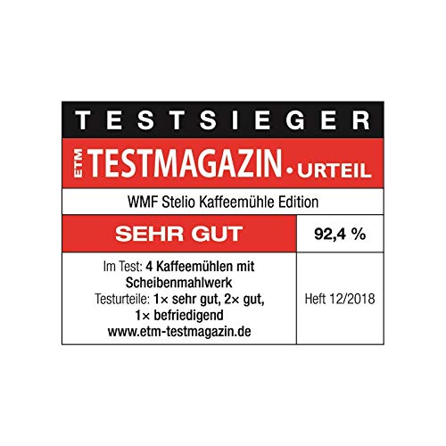 WMF WMF STELIO Kaffeemühle Edition Edelstahl rostfrei NEU – Bild 7