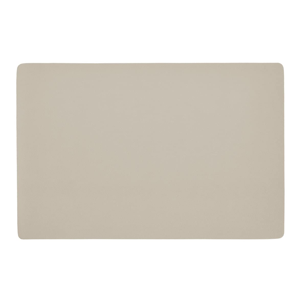 Zeller 27091 Faux Leather Placemat Cream 45 x 30 cm