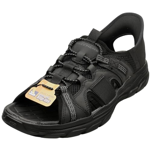 - SKECHERS REVOLTED SS MERRICK, Sandalias deportivas Hombres, Black,