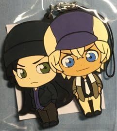 Amazon 名探偵コナン ちょこかわラバーストラップ ライ バーボン アニメ 萌えグッズ 通販