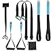 KEAFOLS Fitness Training Kit, Professional Bodyweight Resistance Training System Home Gym Fitness Trainer, Super Sturdy Training Straps for Full-Body Workout Exercise, USA Patented (Blue1)