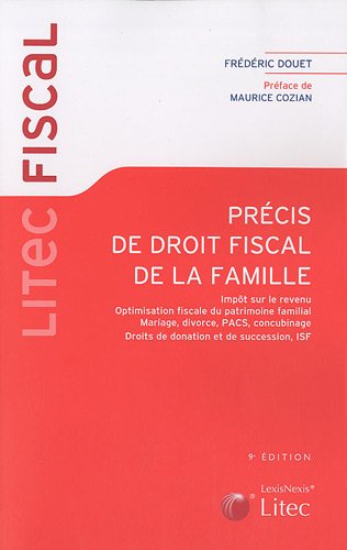 Précis de droit fiscal de la famille
