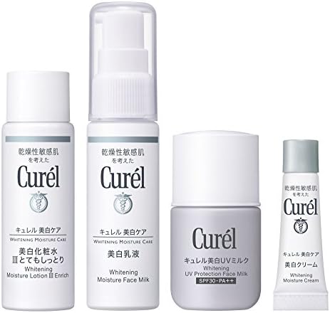 Amazon キュレル 美白トライアルキット3 キュレル ビューティー 通販