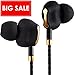 Premium Dual Driver Earbuds - Heavy Bass Earbuds w/ Mic - In Ear Headphones with 3.5mm Portable Bluetooth Receiver Headphones - Gaming Earbuds with Extension Cord 4-feet - Wired Earbuds for Men Women