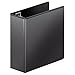Wilson Jones 3 Ring Binder 4 Inch, Ultra Duty D-Ring View Binder with Extra Durable Hinge, Customizable, Black (W86641)