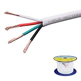 Cable Matters 12 AWG CL2 In Wall Rated Oxygen-Free Bare Copper 4 Conductor Speaker Wire (Speaker Cable) 100 Feet