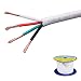 Cable Matters 12 AWG CL2 In Wall Rated Oxygen-Free Bare Copper 4 Conductor Speaker Wire (Speaker Cable) 100 Feet primary