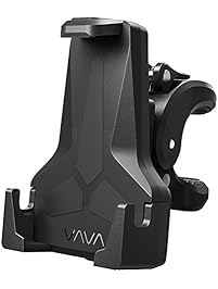 VAVA Bike Phone Mount, Phone Holder for Bike with Triangular Shape Arms to Keep Phones Safe (One-Handed Operation, 360 Degree Rotation, Fits Bicycles, Motorbikes, Scooters & Prams)