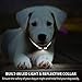 FunniPets Dog Training Collar with Safe Reflective Collar and LED Light, 2600ft Waterproof Dog Shock Collar with Remote for Medium and Large Dogs, 4 Training Modes Light Beep Vibration Static Shockthumb 2
