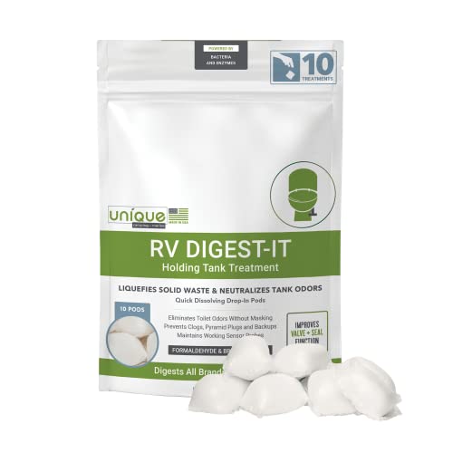 Unique RV DigestIt Black Water Tank Treatment Concentrated Drop In