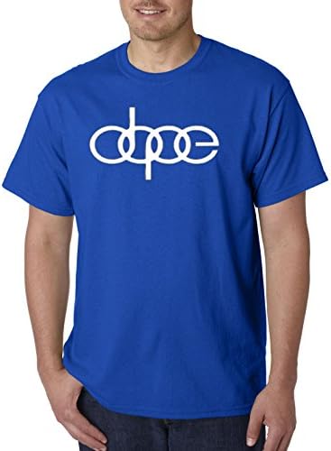 Trendy USA 103 Dope Audi Logo TT S4 Quattro VW Turbo Boost JDM illest r8 Unisex T-Shirt XL Royal Blue