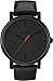 Timex Men's Originals 42mm Watch – Black Case & Dial with Black Genuine Leather Strap