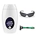 IPL Permanent Hair Removal Device 600,000 Flashes and 8 Energy Levels Facial Whole Body At-Home Painless Hair Removal System for Women and Men