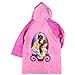 Disney Princess Girls Pink Rain Poncho Raincoat Light/Light Pink(L(6/7))