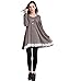 FOMANSH Women's Lace Tunic Shirt Long Sleeve Tunic Top Blouse