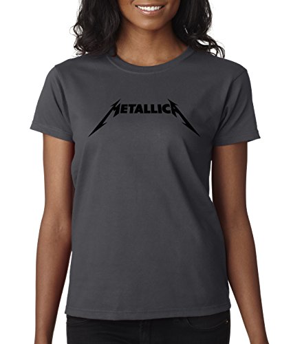 New Way 778 - Women's T-Shirt Metallica Beavis Butt-Head Parody Logo