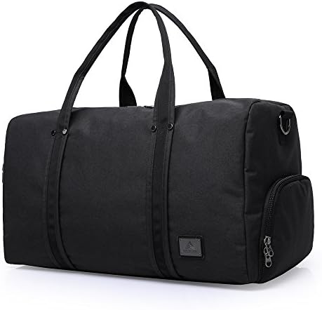 MUFUBU Presents Kaka Premium Quality Large Capacity 75 L Waterproof Travel Luggage Hand Shoulder Duffle Smart Bag Colour Black