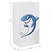 Aresmer Shark Party Favors Bags Paper Bags For Kids Girls and Boys, Pack of 24