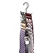 iDesign Classico Vertical Closet Organizer Rack for Ties, Belts - Bronze