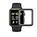 GBSELL 9H High-sensitive Ultra-Thin Tempered Glass with Full Cover Edge Screen Protector for 42mm Apple Watch Series 1 and Series 2