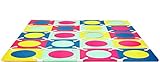 Skip Hop Interlocking Foam Floor Tiles Playspot, Multi-Mix