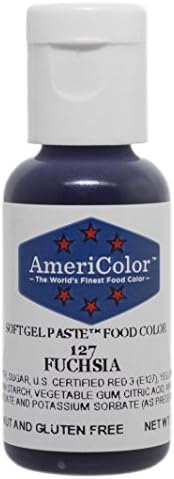 Americolor Soft Gel Paste Food Coloring .75 oz. - Fuchsia by AmeriColor