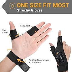 Rechargeable Flashlight Gloves Gifts for Men - Led