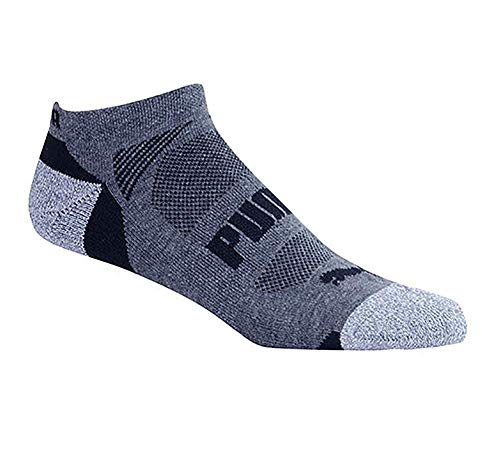 Puma-Mens-No-show-Sport-Socks-Moisture-Control-Arch-Support-8-Pair