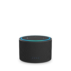 Image of Ninety7 DOX Portable Battery Base for Amazon Echo Dot Black/Carbon