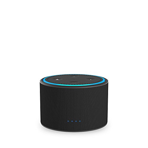 Click Here to See More Images DOX Portable Battery Base for Amazon Echo Dot Black/Carbon