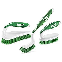 Libman Scrub Brush Kit – Three Different Durable