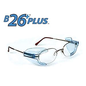 Image of B26+ Wing Mate Safety Glasses Side Shields- Fits Small to Medium Eyeglasses (Pack of 20)