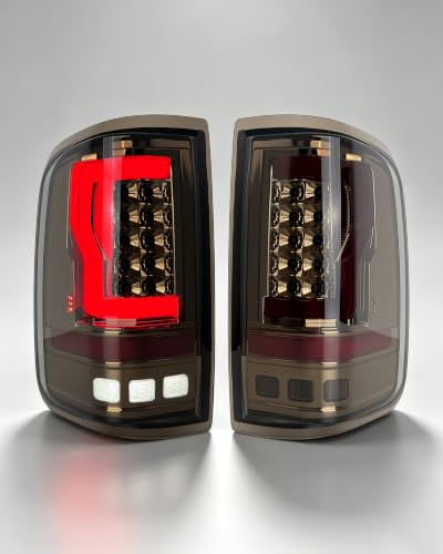 SINYATO Full LED Tail Lights Compatible with 2004-2008 Ford F-150