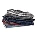 Men's 3 Pack Super Soft Woven Pajama & Sleep Jam Cargo Short Lounge Pants (X-Large, 3 Pack - Assorted Brilliant Plaids)