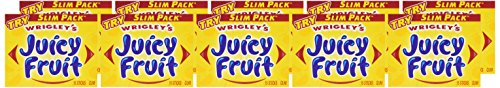 WRIGLEY’S JUICY FRUIT SLIM PACK, 14 OUNCE