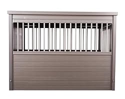 New Age Pet ecoFLEX Pet Crate/End Table, Large, Grey