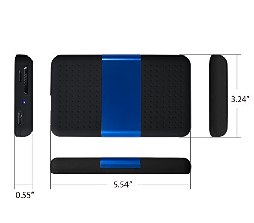 image for Siig JU-SA0S12-S1 USB 3.0 to SATA Hard Drive with SD Reader, Storage E