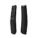 SIKAI Silicone Remote Case for Samsung BN59-01259B BN59-01259E BN59-01260A Smart TV Remote Battery Cover Shockproof Remote Skin Holder Anti-Slip Anti-Lost with Remote Loop (Black)